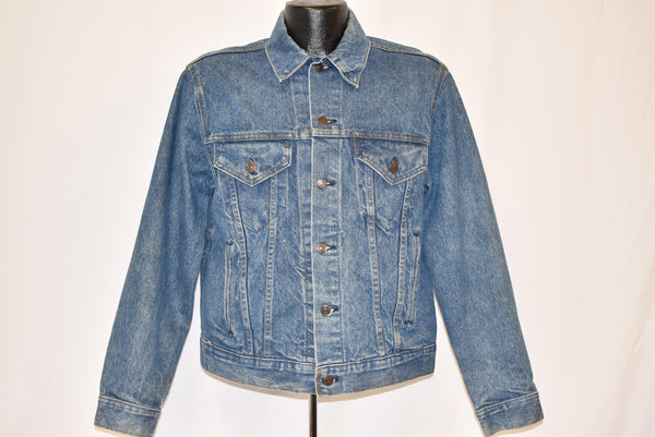 90s Levis Type 3 Trucker 70506 Side Pocket Denim Jacket Large