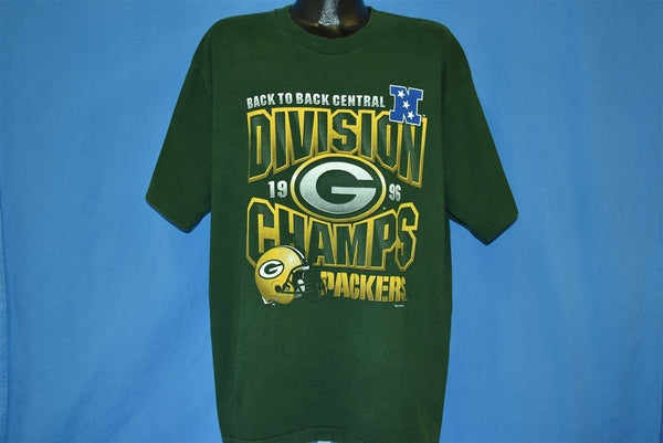 1996 Green Bay Packers Central Division Champions Logo 7 T-Shirt