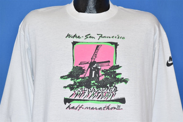 80s Nike America's Finest Half Marathon 1984 t-shirt Small - The Captains  Vintage