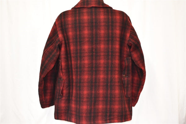 60s Woolrich 503 Wool Plaid Hunting Jacket Extra Large - The