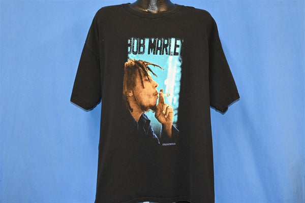 VINTAGE 90s BOB MARLEY TEE BLACK/BLUE