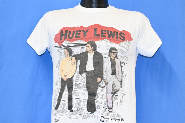 80s Huey Lewis and the News Fore Band t-shirt Small - The