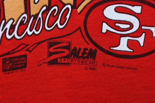 Joe Montana Vintage Mens 49ers Sweater Salem USA Football Medium Sweatshirt