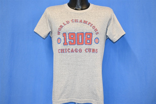 80s Chicago Cubs 1908 World Champions Baseball t-shirt Small - The Captains  Vintage