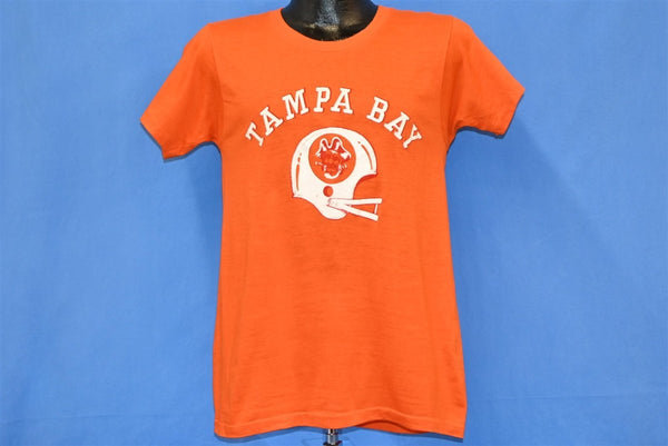 Vintage Late 80s-Early 90s Tampa Bay TB Buccaneers Old Logo Creamsicle Tshirt - L/XL