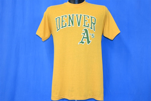 70s Denver A's Athletics MLB Oakland Finley t-shirt Large - The Captains  Vintage