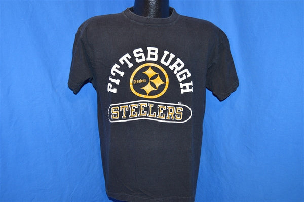 90s Steelers NFL Steelmark Logo Football t-shirt Medium - The