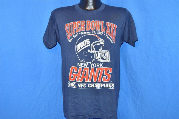 90s New York Giants Superbowl XXV t-shirt Small - The Captains Vintage