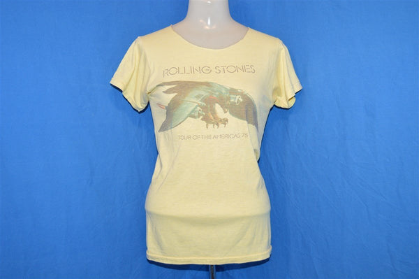 70s Rolling Stones Tour of the Americas 1975 t-shirt Extra Small