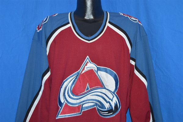 Vintage Starter NHL Colorado Avalanche Hockey Jersey Size. XL 