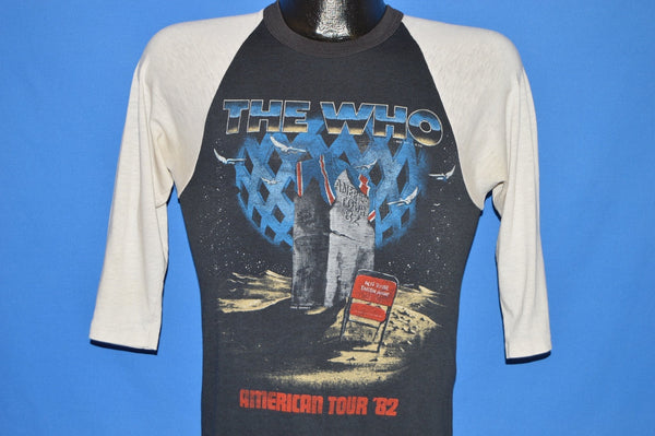 80s The Who Rock Band American Tour 1982 t-shirt Small - The