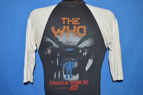 80s The Who Rock Band American Tour 1982 t-shirt Small - The