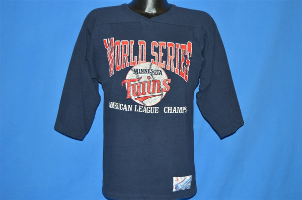 Vintage Minnesota Twins World Series 1987 T Shirt Jersey Made in