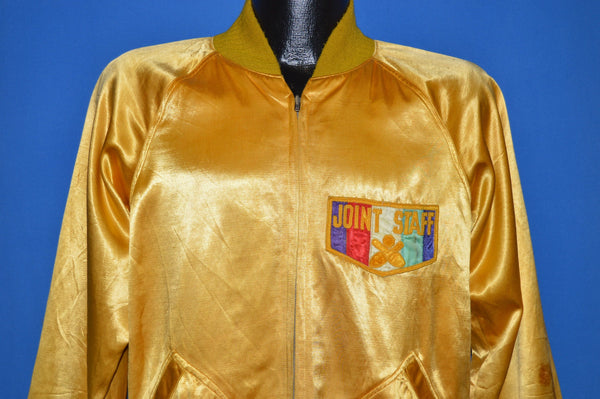 Satin sale bowling jacket