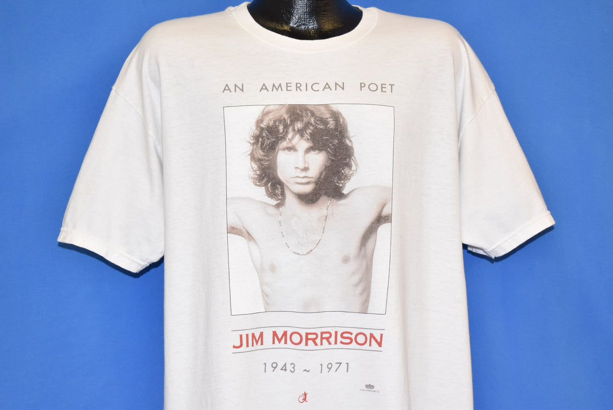 T-Shirt The Doors 'Hello I Love Vous' | Hommage à Jim Morrison | Taille Moyenne Homme | Neuf Avec étiquette