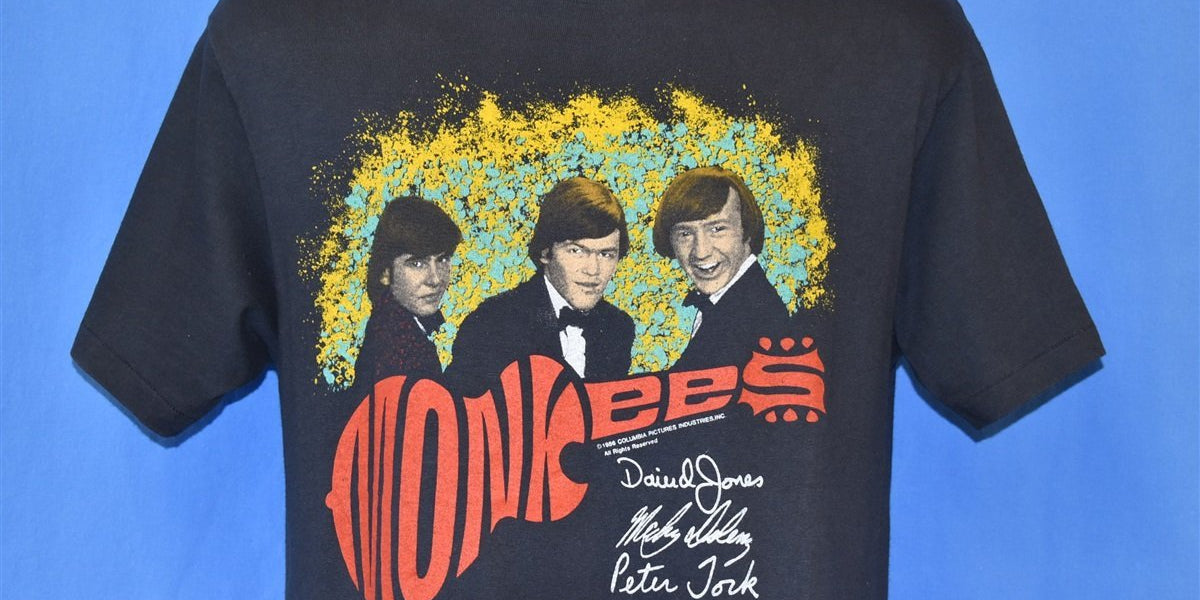 80s Monkees 20th Anniversary Celebration Tour t-shirt Medium – The
