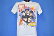 T-shirt NKOTB CUTLERY SUIT Men's Modern Pop Band NKOTB New Kids On The Block Vintage Pattern Cool T-Shirt Black S Vêtement Homme Fan NKOTB - 4