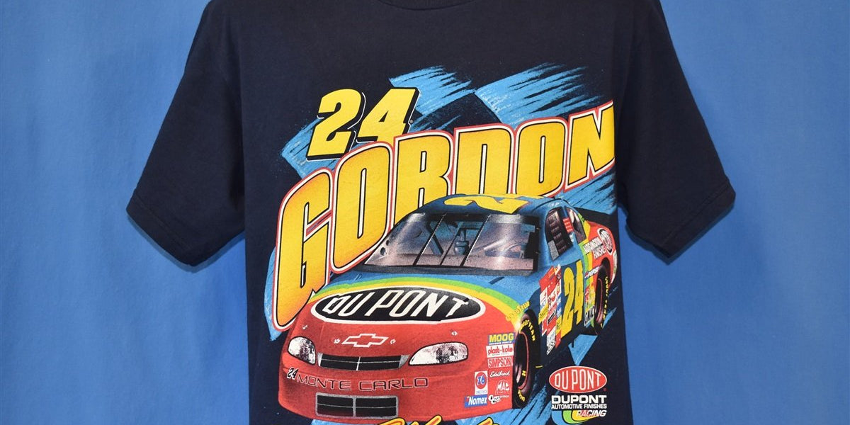 90s Jeff Gordon NASCAR #24 Monte Carlo t-shirt Medium – The