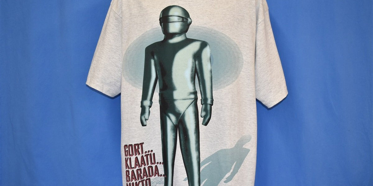 90s Day the Earth Stood Still Movie Gort t-shirt Extra Large – The 