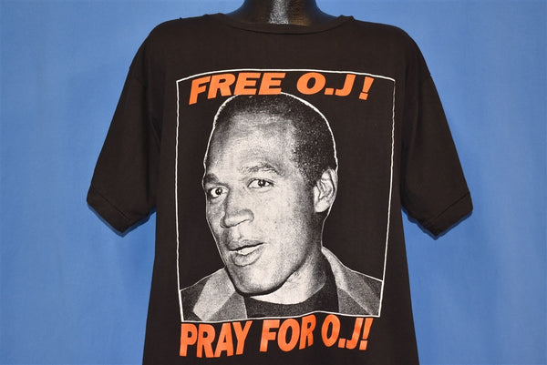 90s Free OJ Simpson Don't Squeeze Juice t-shirt Extra Large – The