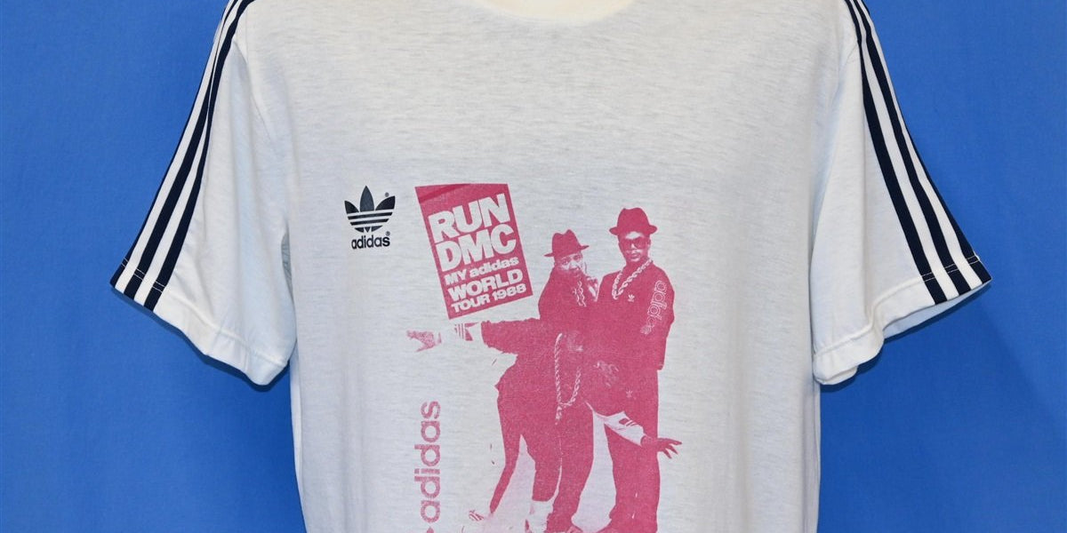 T shirt fashion run dmc adidas