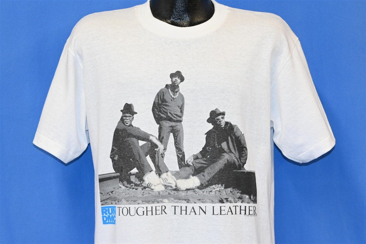 80s Run DMC Tougher Than Leather New Zealand t-shirt Large – The