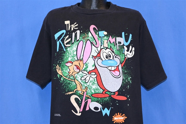 90s Ren & Stimpy Show Nicktoons Nickelodeon t-shirt Extra