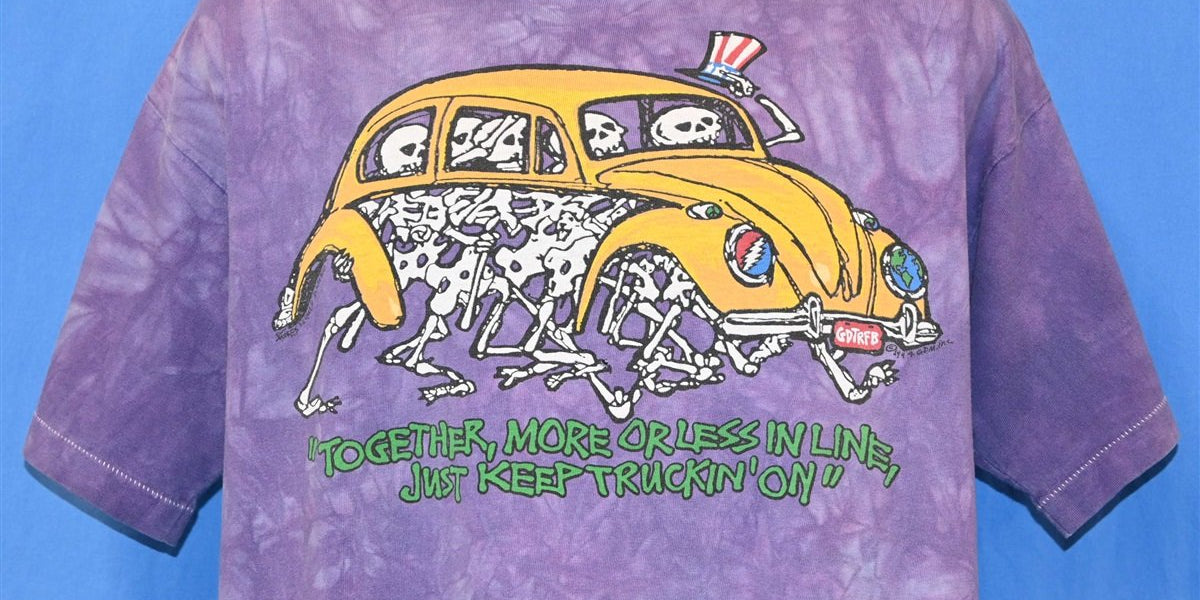 90s Grateful Dead Keep Truckin Rock t-shirt Extra Large – The 