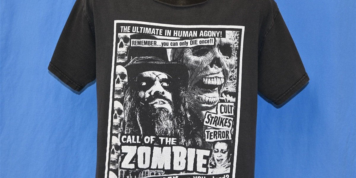 90s Rob Zombie Call of the Zombie Hellbilly Deluxe t-shirt Large