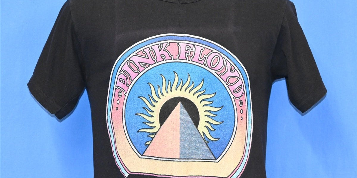 70s Pink Floyd Pyramid Eclipse 1972 Rock Band t-shirt Small – The