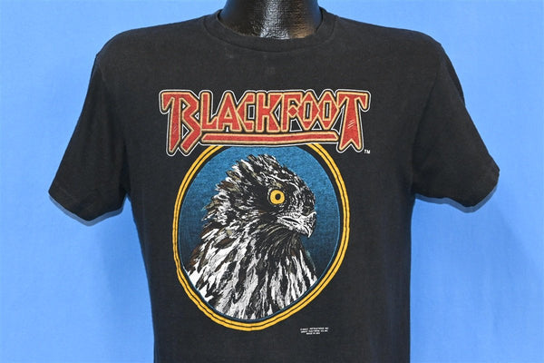 80s Blackfoot Marauder World Tour Southern Rock t-shirt Medium – The  Captains Vintage