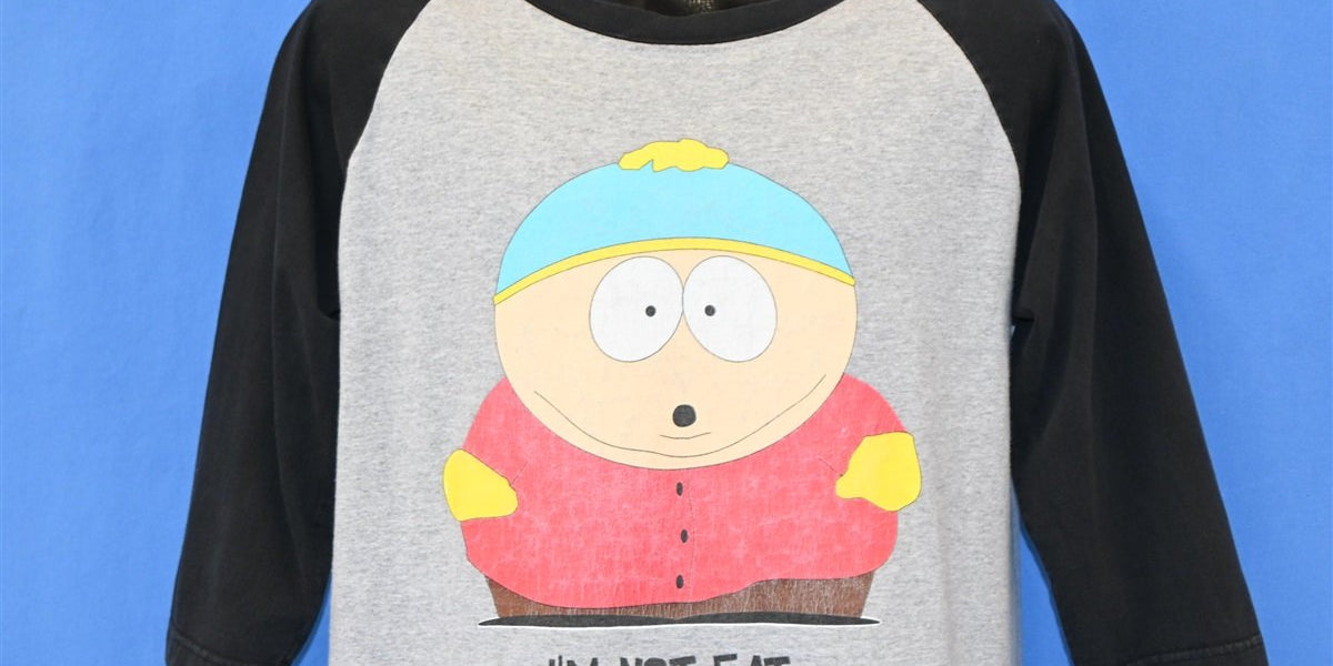 90s South Park Cartman I'm Not Fat I'm Big Boned t-shirt Large