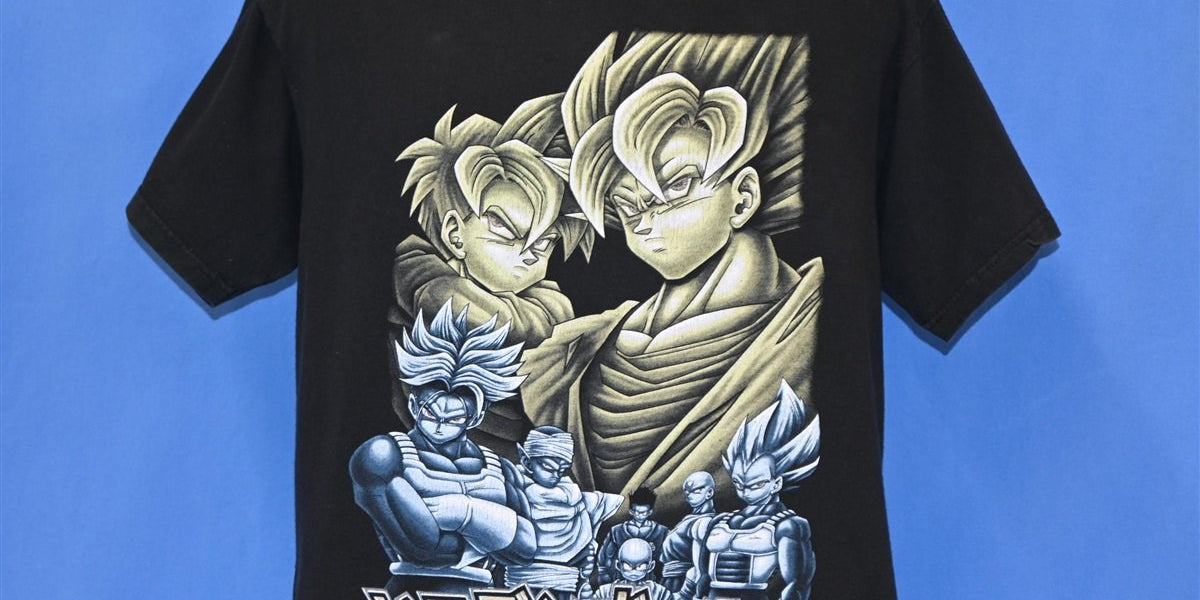 90s Dragon Ball Z Manga Anime Goku t-shirt Youth Extra Large – The
