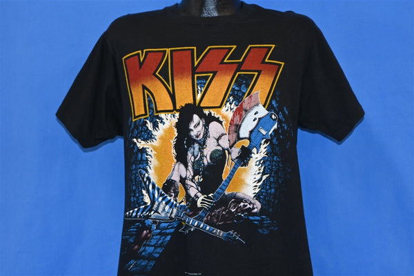 80s KISS Animalize World Tour 1984 Rock Concert t-shirt Large