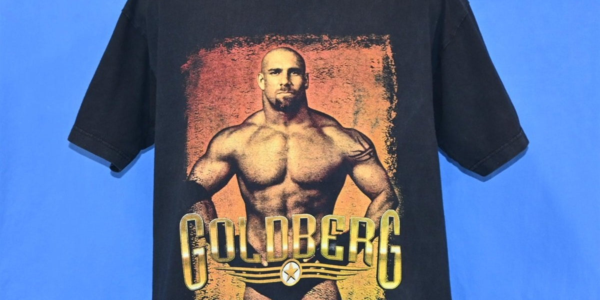 vintage 90s WCW BILL GOLDBERG WORLD CHAMPIONSHIP WRESTLING WWE t 