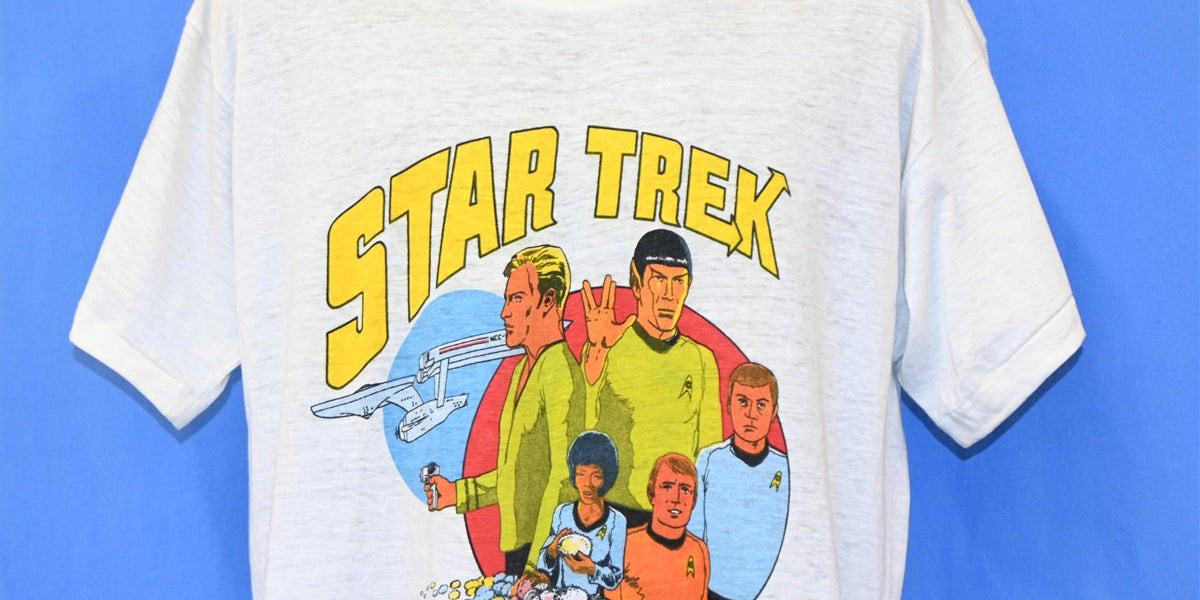 60s Star Trek The Original Series Enterprise Crew t-shirt Large – The  Captains Vintage