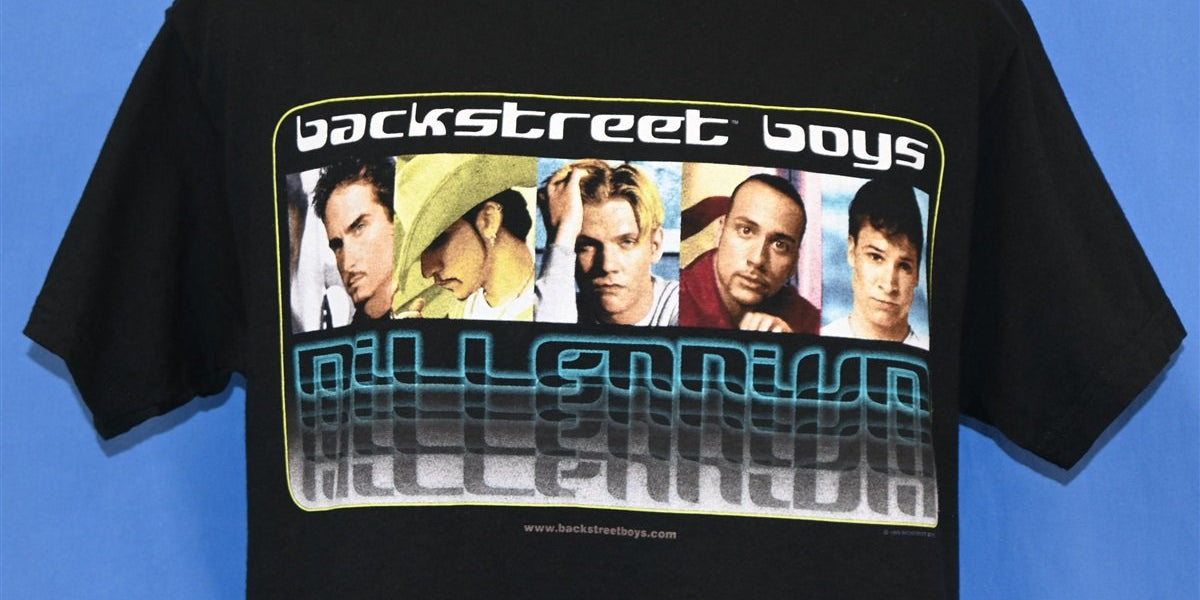 Backstreet Boys ヴィンテージTシャツ WINTERLAND XL Vintage 1999 Backstreet Boys Millennium Tour T-Shirt Adult XL