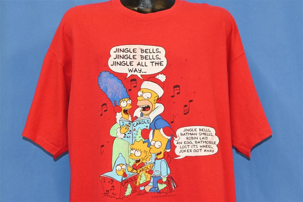 90s The Simpsons Family Christmas Jingle Bells Sleep t-shirt XXXL