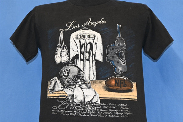 90s Los Angeles Raiders NFL Football Team Nutmeg t-shirt Medium