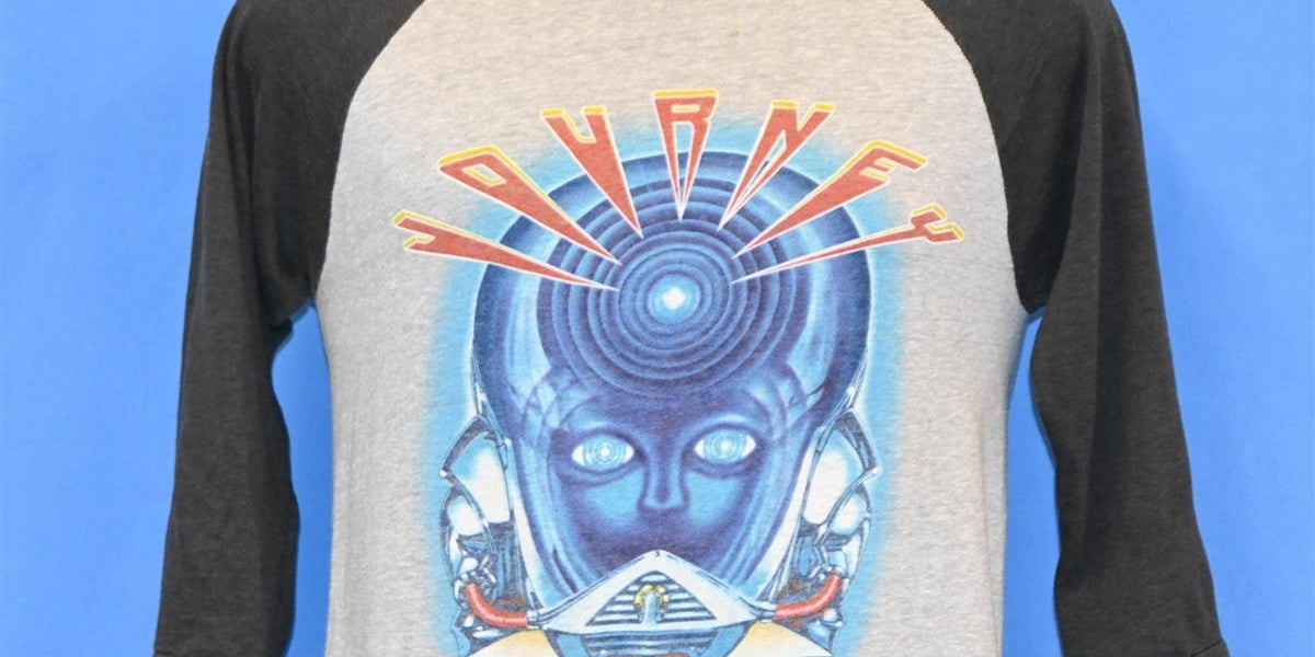 80s Journey Frontiers World Tour 1983 Rock t-shirt Medium – The 