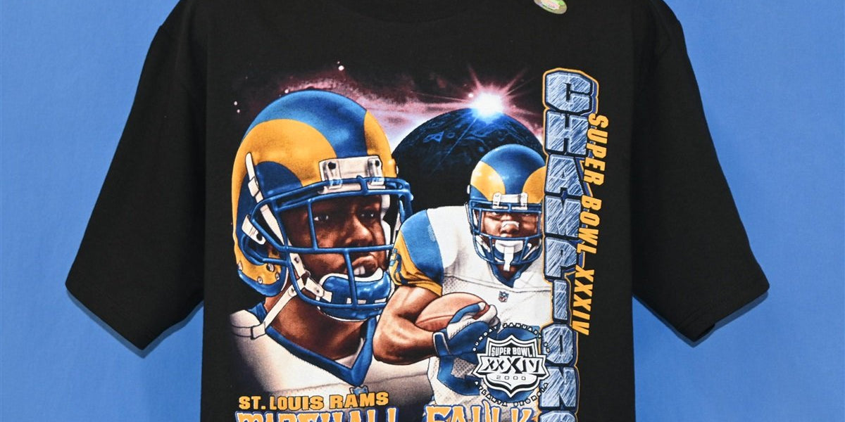 Vintage St. Louis Rams NFL ON FOX authentic shirt