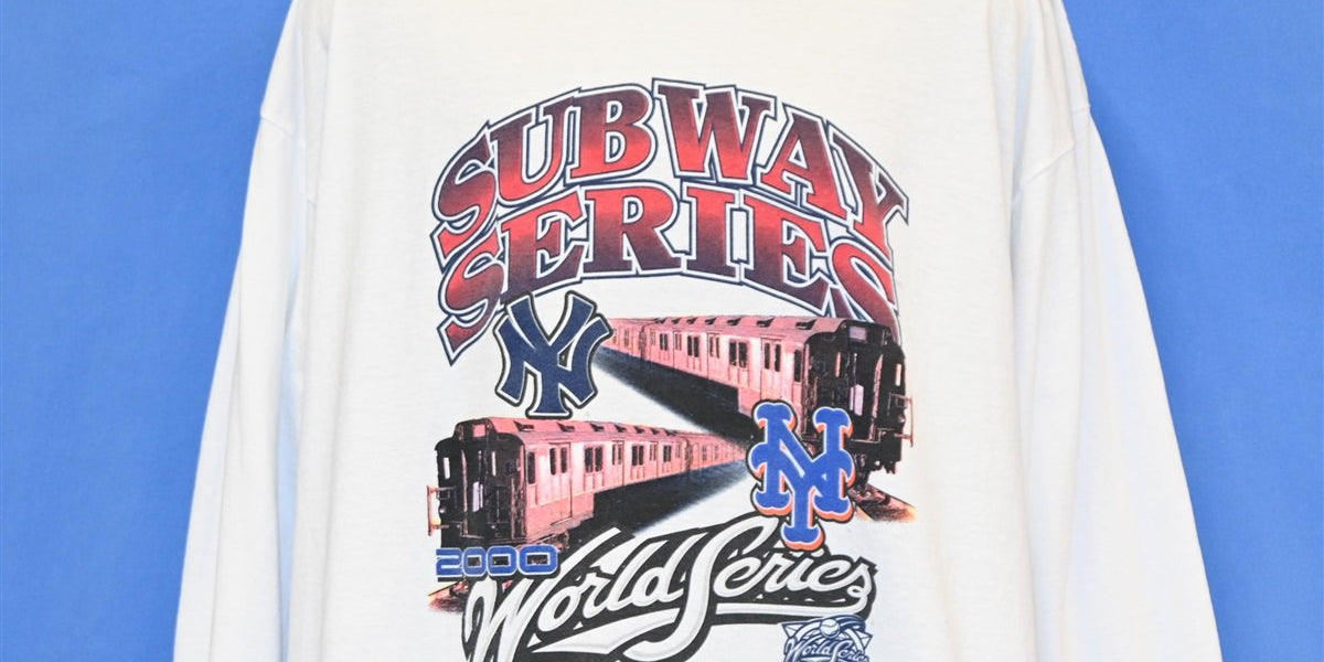 Yankees Mets series high quality vintage crewneck