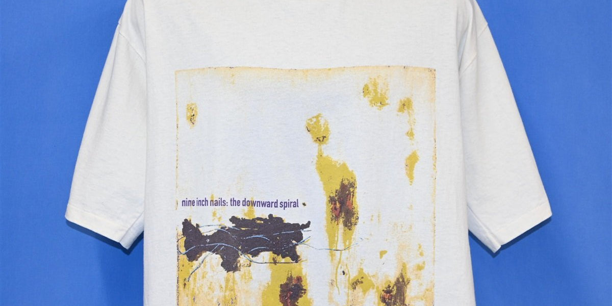 90s Nine Inch Nails NIN Downward Spiral t-shirt Extra Large – The