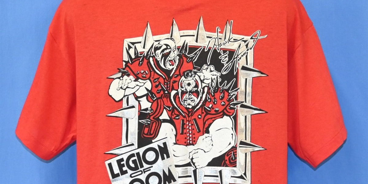 90s Legion of Doom Road Warriors Wrestling t-shirt Extra Large