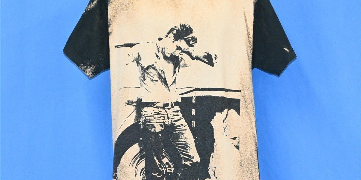 90s James Dean Giant Movie Bleached AOP t-shirt Large – The