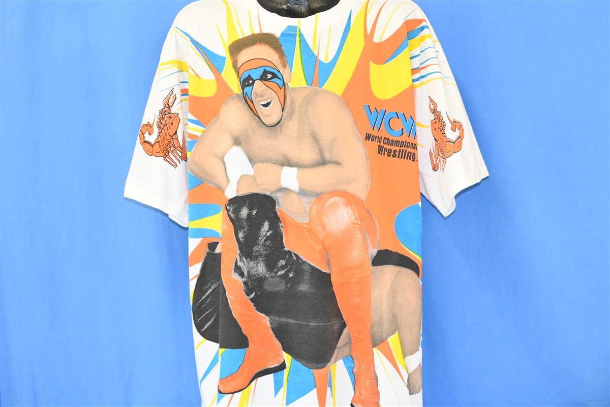 90s Sting Scorpion Death Drop WCW Wrestling t-shirt Extra Large