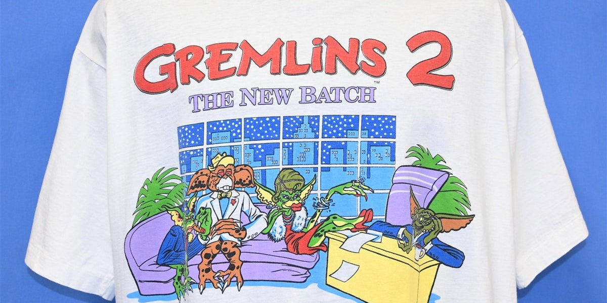 90s GREMLINS 2 LENNY グレムリン ヴィンテージ Tシャツ 130362-