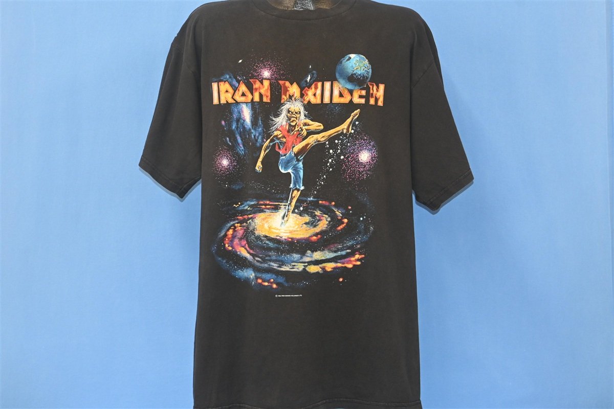 90s Iron Maiden Virtual World Tour 1998 t-shirt Extra Large