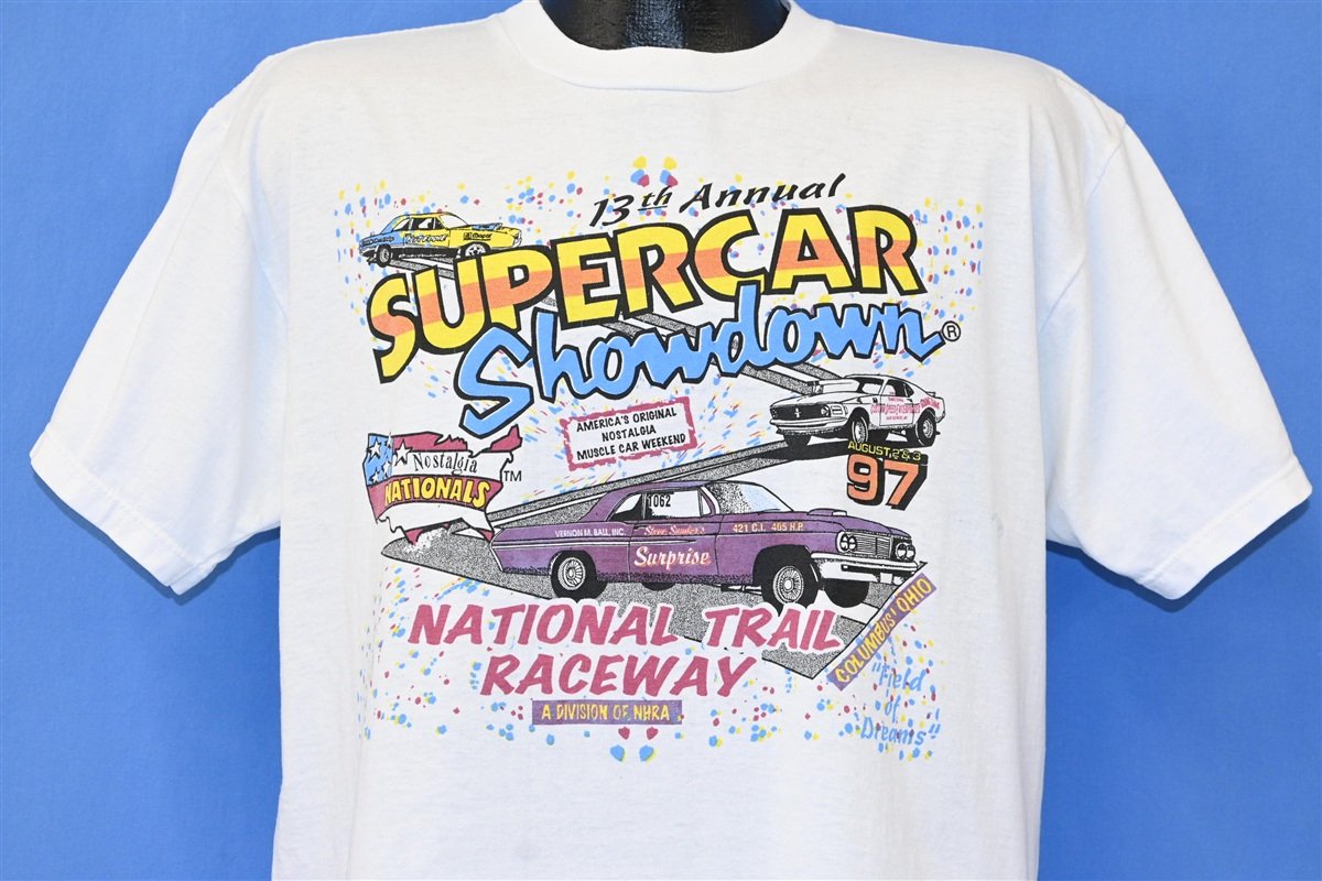 90s Supercar Showdown 1997 National Rail Raceway t-shirt Large – The ...