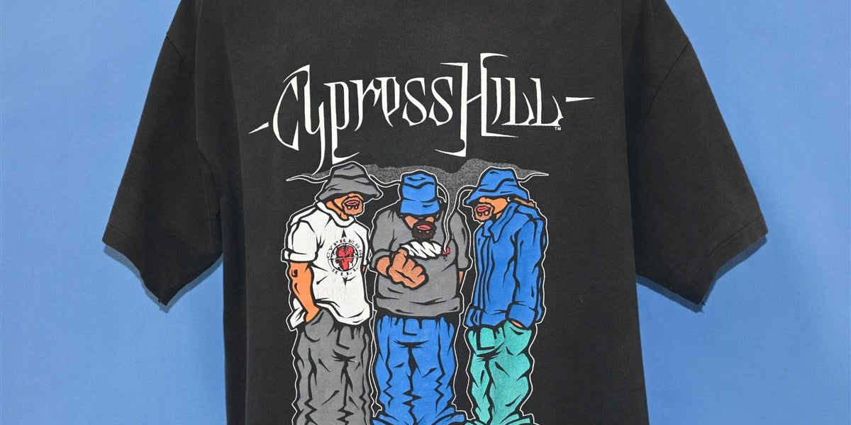 90s Cypress Hill Blunted 1992 Hip Hop Rap t-shirt Extra Large